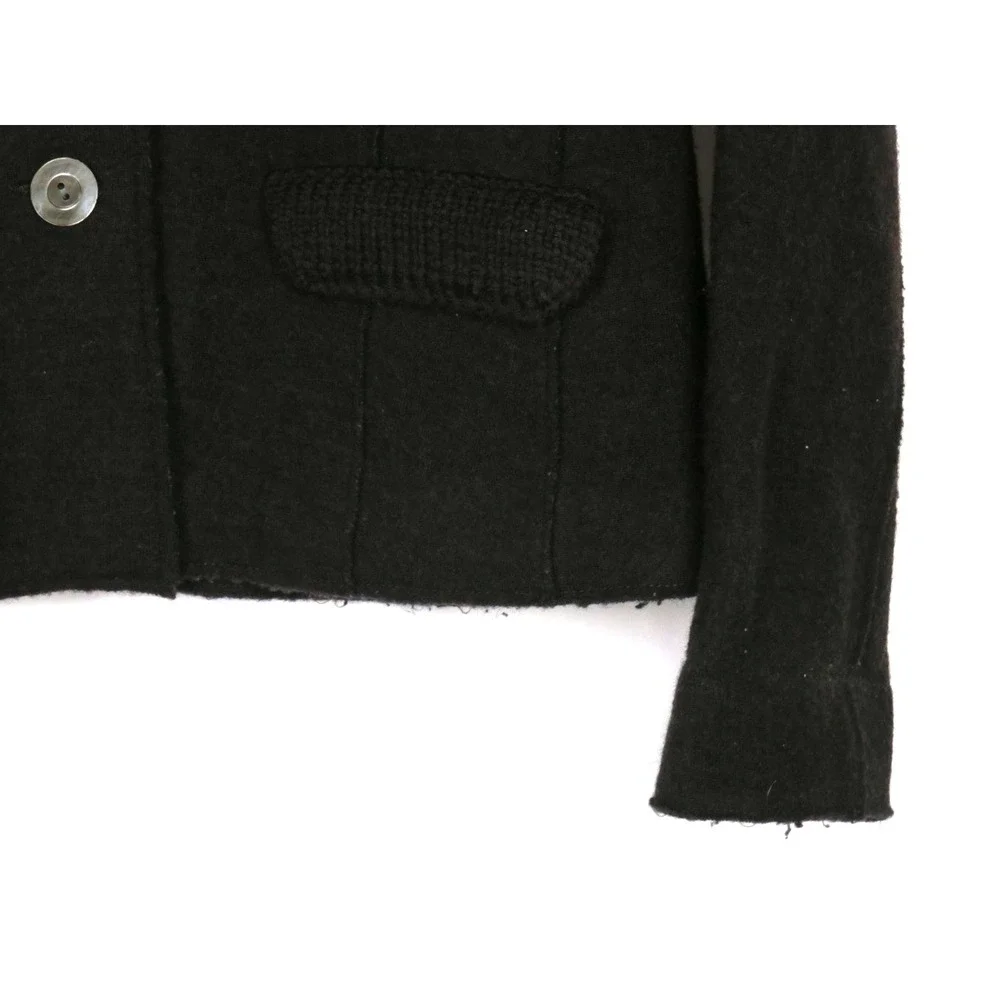 EILEEN FISHER Wool Blend‎ Shawl Collar Button Cardigan Sweater Women's Medium